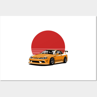 Nissan Silvia Posters and Art